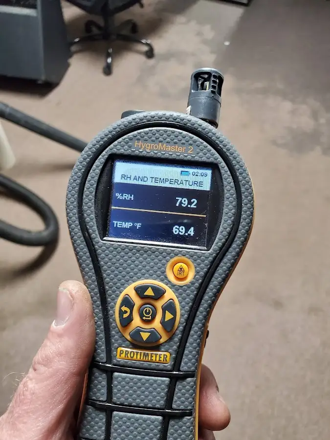 Moisture meter humidity assessment for Fire & Smoke Damage Restoration in Sansom Park